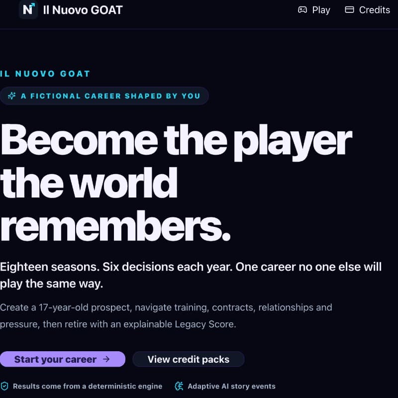 Il Nuovo GOAT